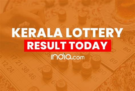 Kerala Lottery Result Today 28 November 2023 Highlights Sthree Sakthi