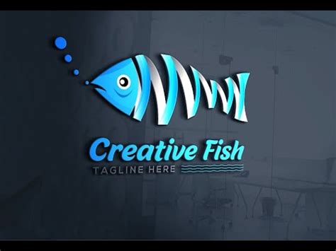 How To Create A Fish Logo Design In Adobe Illustrator Make Fish Design