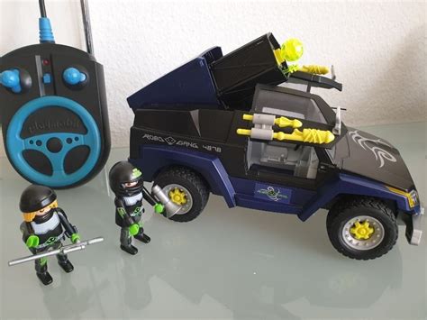 Playmobil Robo Gangster Suv Ferngesteuert Agentenboot Racer Kaufen