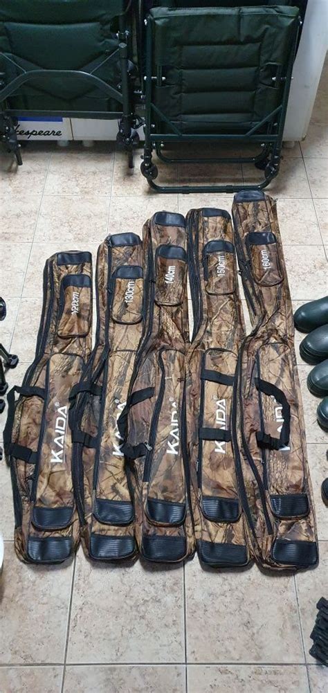 Тройни калъфи за въдици KAIDA гр. Хасково Тракийски • OLX.bg