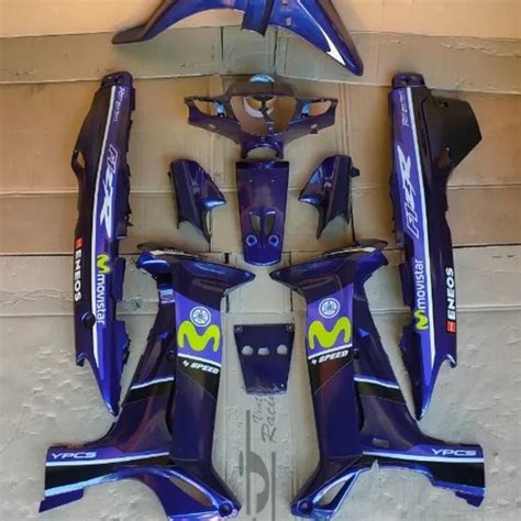 Full Set Body Yamaha Fizr F Zr Fiz R Cover Body Full Halus Movistar