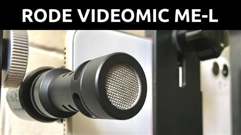 Unboxing Rode Videomic Me L Microphone For Iphone Setup And Test