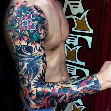 Old School Tattoo Sleeve