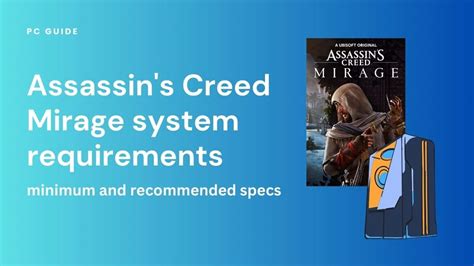 Assassin S Creed Mirage System Requirements Minimum And Recommended