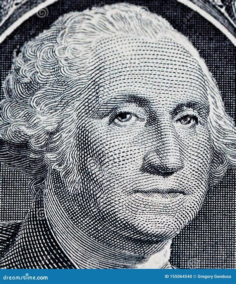 George Washington On One Dollar Bill Stock Photo Cartoondealer