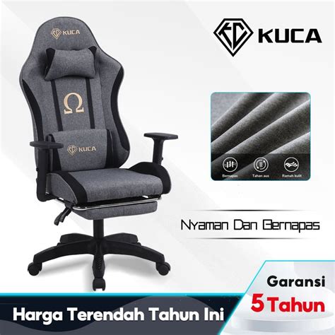 Jual Kuca Kursi Gaming Katun Dan Linen Bernapas Kursi Kantor Kursi