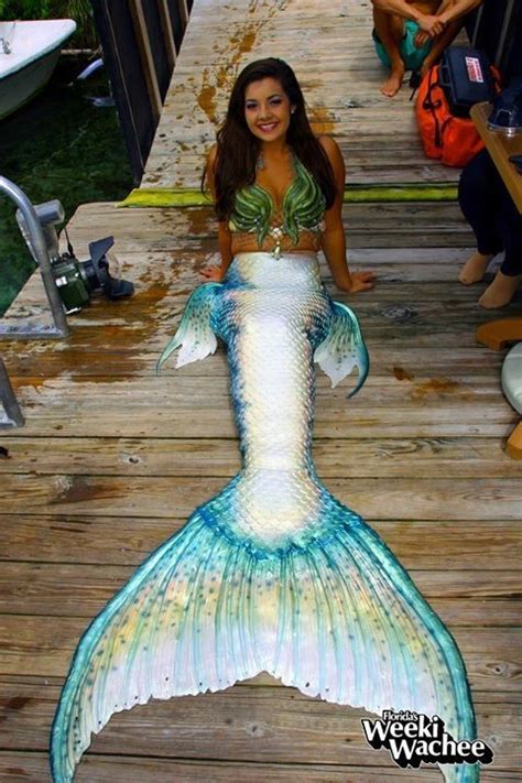 Weeki Wachee Springs Mermaid Silicone Mermaid Tail By Merbella Studios