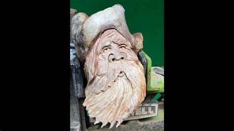 Woodcarvingpower Carvinghow To Carve A Wood Spirit From Start To