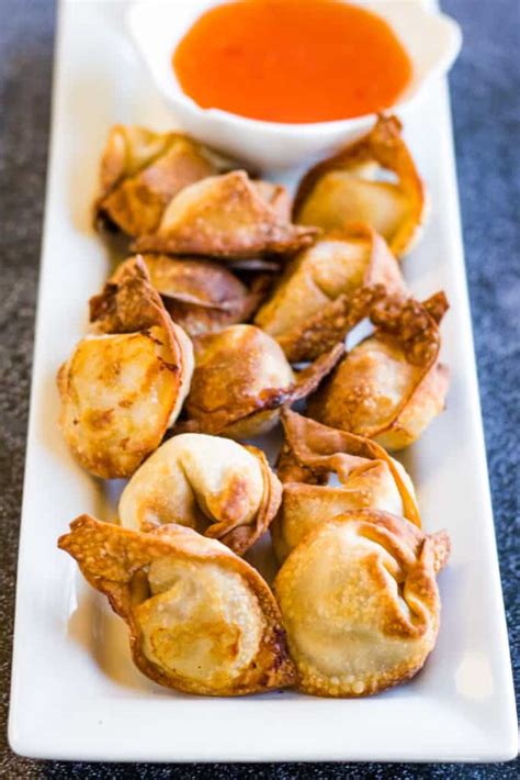 Crispy Crunchy Air Fryer Wontons All Ways Delicious