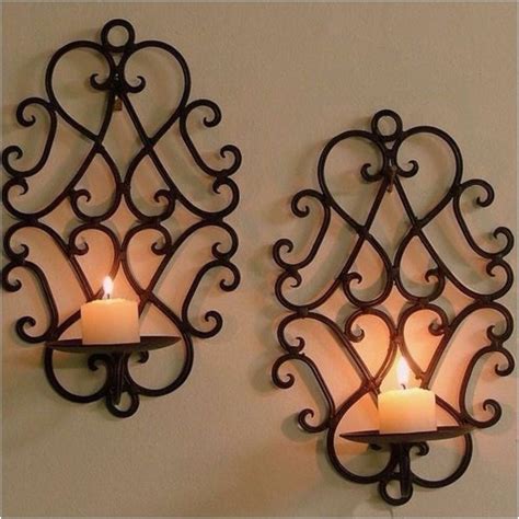 Wrought Iron Candle Wall Sconces Ideas On Foter