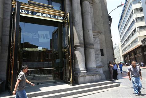 Bolsa De Valores De Lima Abre Al Alza Por Acciones Mineras Y Financieras