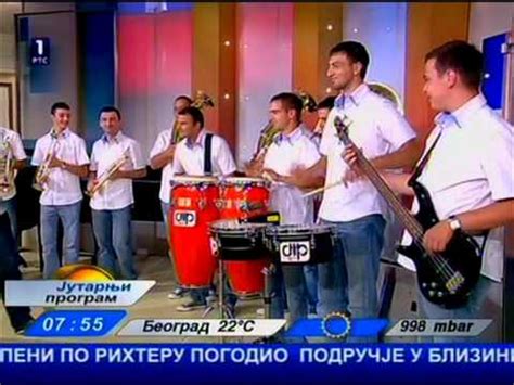 Dejan Petrovic Big Band Jutarnji Rts Vrtlog Youtube