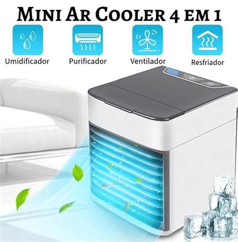 Ar Condicionado Portátil Arctic Air Cooler Umidificador Climatizador