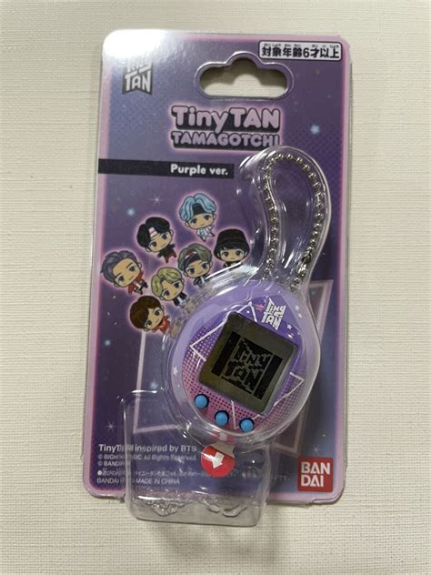 Tinytan Tamagotchi Purple Ver Bts Bandai 2022 Ebay