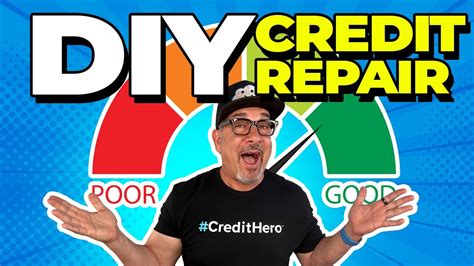 DIY Credit Repair How To Repair Your Own Credit Score FAST YouTube