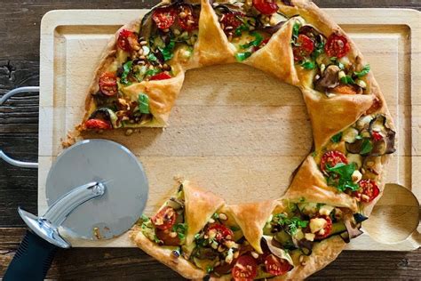 Tarte couronne aux légumes d été et fêta Occupe toi de tes oignons