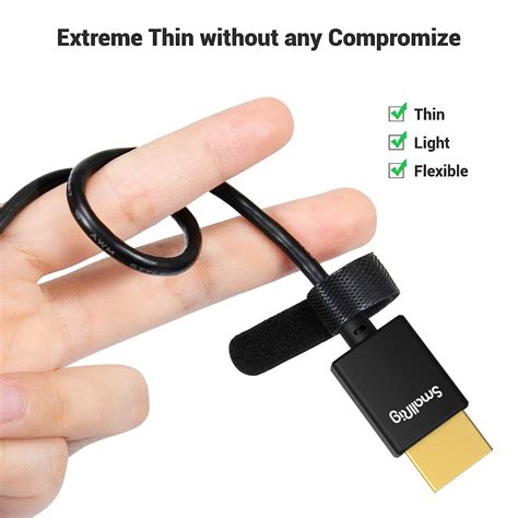 Smallrig Ultra Slim 4k Hdmi Data Cable A To A 35cm 2956b