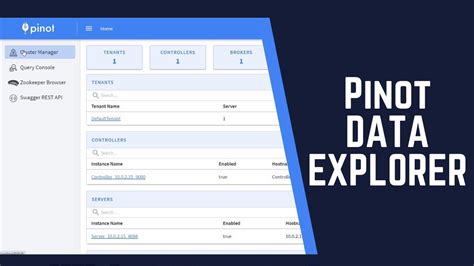 What Is Pinot Data Explorer Apache Pinot User Interface YouTube