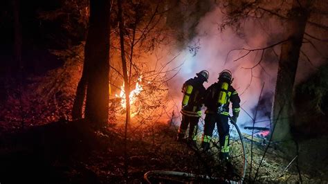 Freiwillige Feuerwehr Lüllau Samtgemeinde Jesteburg Brennender