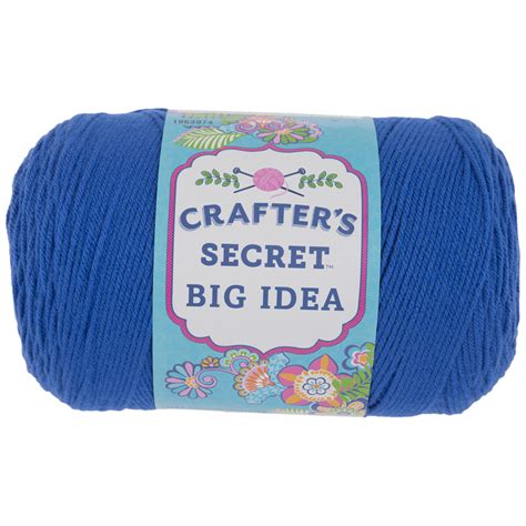 Cobalt Blue Crafter S Secret Big Idea Yarn Hobby Lobby