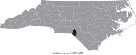 Scotland County Map North Carolina Royalty Free Images Stock Photos