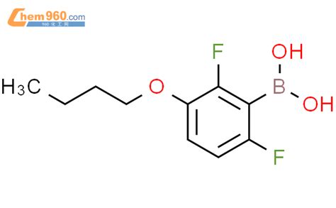 849062 15 33 丁氧基 26 二氟苯硼酸cas号849062 15 33 丁氧基 26 二氟苯硼酸中英文名分子式结构式