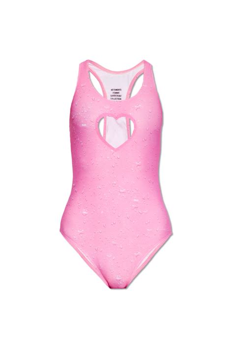 Vetements One Piece Swimsuit Womens Clothing Vitkac