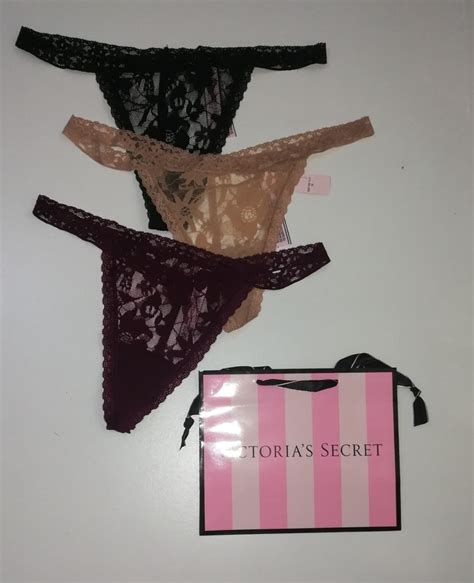 Pack De 3 Tangas Victoria Secret s Originales Envío Gratis Meses sin