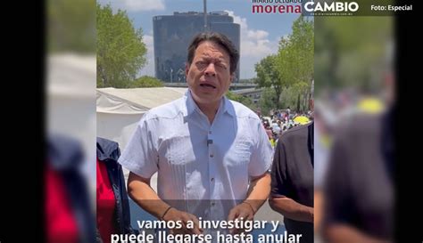 Mario Delgado Acusa A “personas Ajenas” De Provocar Incidentes En