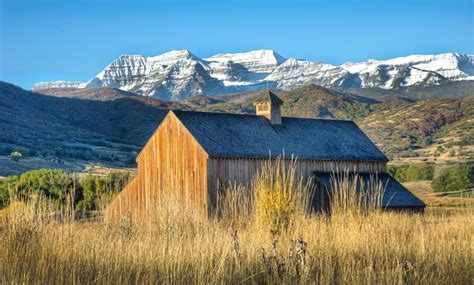 Mountain Barn Barn Old Barns Country Barns