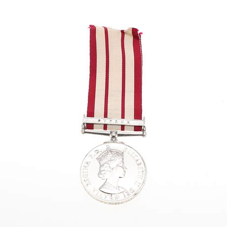 A Queen Elizabeth Ii Naval General Service Medal With Cyprus