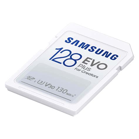 Samsung SDXC Card EVO Plus 128GB (клас 10) - SDXC карта памет за ...