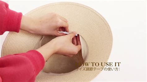 How To Use Hat Size Reducer Tape Youtube