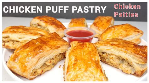 Easy Chicken Puff Pastry Recipe Chicken Patties With Puff Pastry