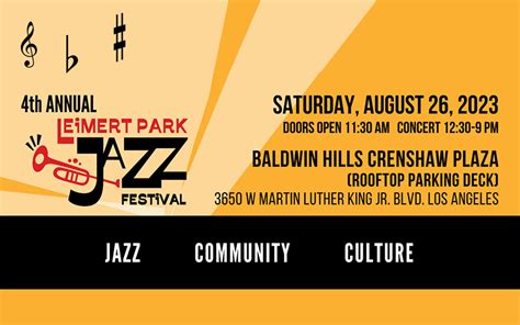 Leimert Park Jazz Festival | West Adams Neighborhood Council