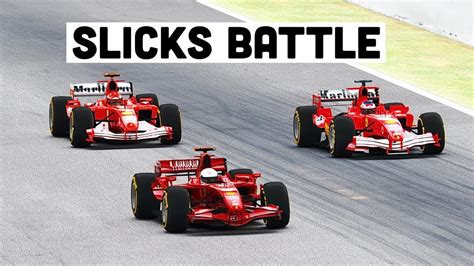 Ferrari F Slicks Vs Ferrari F Slicks Vs Ferrari F