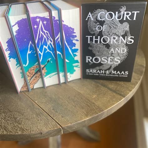 Acotar Books Custom Sprayed And Stenciled Edges By Sarah J Etsy