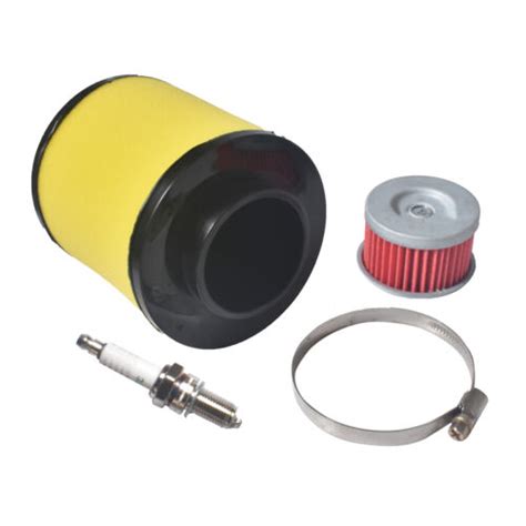 Air Oil Filter Spark Plug For Honda Recon Trx Ex X Sportrax