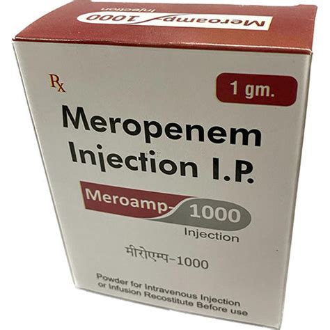 Liquid 1 Gm Meropenem Injection Ip At Best Price In Ghaziabad