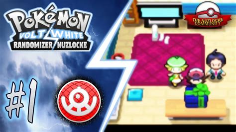 Pokemon Volt White Randomizer Nuzlocke 1 Unown Alias YouTube