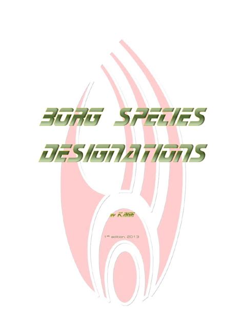 Borg Species Designations | PDF | Romulan | Cardassian