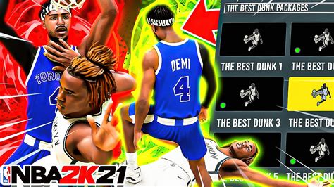 Best Dunk Packages For Every Build In Nba K Best Slasher