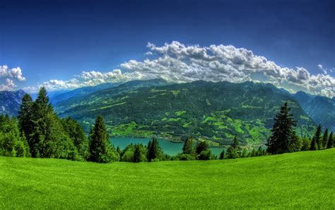 Mountain Field Wallpaper 1280x804 56797 - Baltana