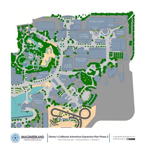 Imagineerland Disneyland Resort Phased Expansion Plan Part Phase