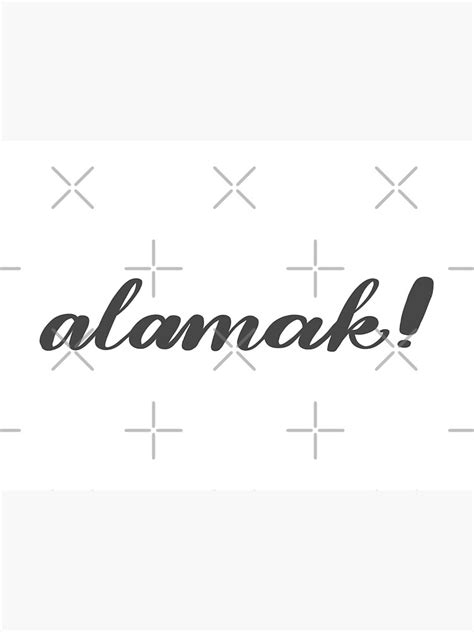 Alamak Poster For Sale By Rchlbrnd Redbubble