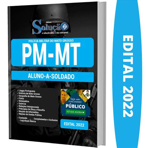 Apostila Concurso Pm Mt Aluno A Soldado Solu O Cursos E Concursos