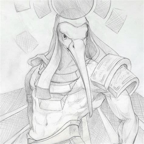 Thoth 30 Min Speed Drawing By Nookin On Deviantart