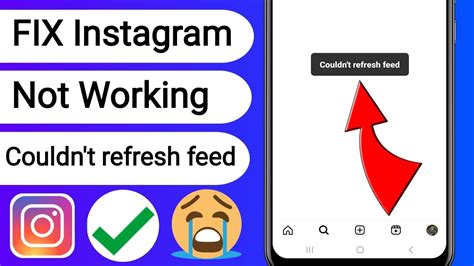 Fix Instagram Not Working Couldn T Refresh Feed Instagram Not