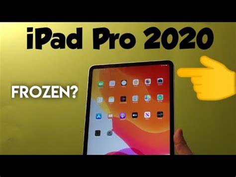 IPad Pro 4th Gen 2020 How To Force Restart If Freezing Or Frozen YouTube