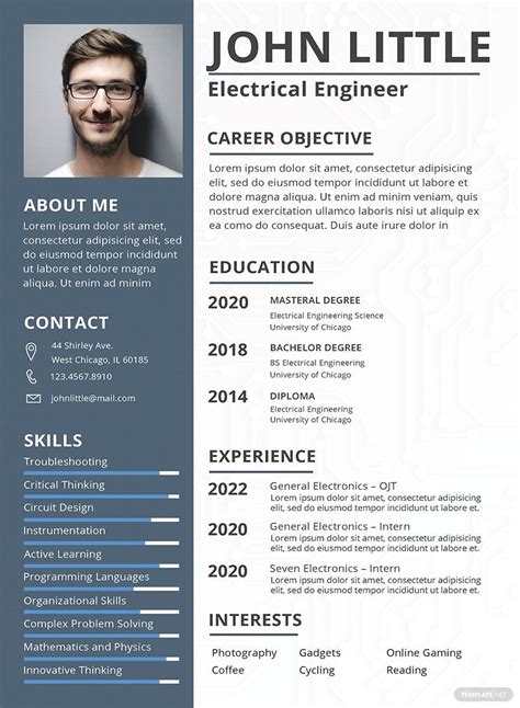 Professional Engineer Resume Template Prntbl Concejomunicipaldechinu